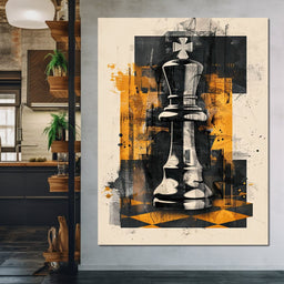 King of Abstract Warfare - NicheCanvas