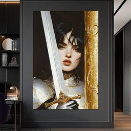 Guardian of Golden Honor - NicheCanvas