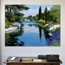 Cypress River Garden Light - NicheCanvas