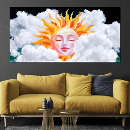 Radiant Dreams of Celestial Day - NicheCanvas