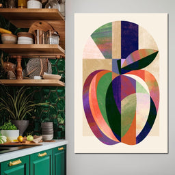 Geometric Harvest Of Orchard Geometry - NicheCanvas