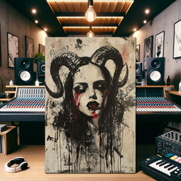 Dark Majesty Unveiled - NicheCanvas