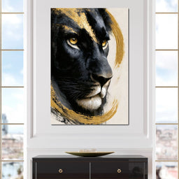 Gilded Monarch of the Shadow Realm - NicheCanvas