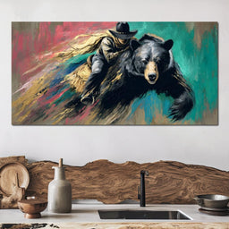 Frontier Rider of the Great Bear - NicheCanvas