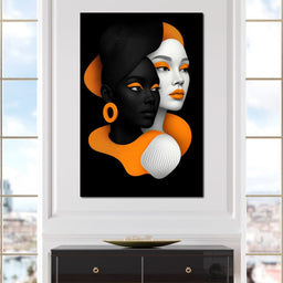 Faces of Balance - TooplesArt - NicheCanvas