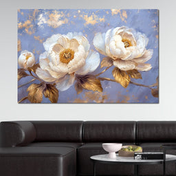 Golden Petal Serenity | NicheCanvas