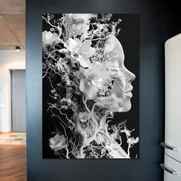 Floral Interlaced Reverie - NicheCanvas