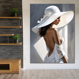 Female Portrait 350 - Johanjjf - NicheCanvas