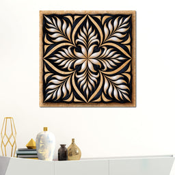 Gilded Quill Mandala - TooplesArt - NicheCanvas