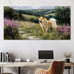 Chow Meadow Trail Summer Light - NicheCanvas