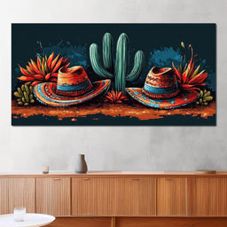 Desert Fiesta Harmony - NicheCanvas