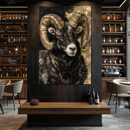 Guardian of the Gilded Peak - NicheCanvas