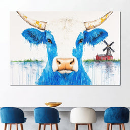 Blue Bull Farm Horizon - NicheCanvas