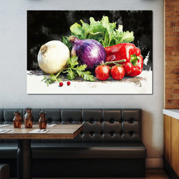 Harvest Harmony Still Life - NicheCanvas