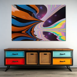 Liquid Universe - TooplesArt - NicheCanvas