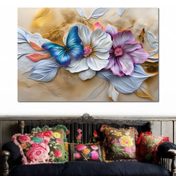 Wings of Blossom Dreams - TooplesArt - NicheCanvas