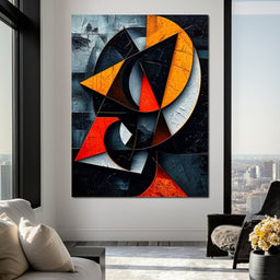 Colorful Modern Art 046 - Johanjjf - NicheCanvas