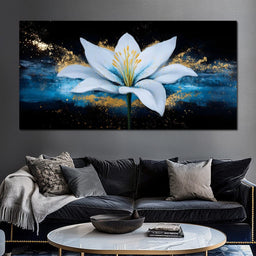 Elegance in Midnight Blooming - NicheCanvas