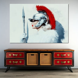 Warrior Elegance Majesty - NicheCanvas