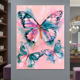 Fluttering Past The Pale Horizon - NicheCanvas