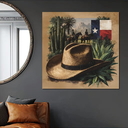 Texas Rangers Desert Legacy - NicheCanvas