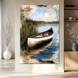 Silent Waters Await The Explorer - NicheCanvas