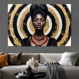 Reflections of a Golden Soul - NicheCanvas