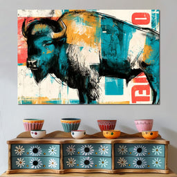 Sturdy Spirit of the Open Range - NicheCanvas