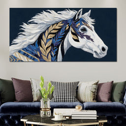 Equestrian Elegance Unbound - Alicia Smith - NicheCanvas
