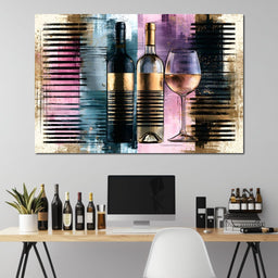 Vintage Notes of Midnight Gold - NicheCanvas
