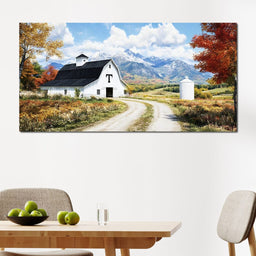 Pathway to Country Bliss - NicheCanvas