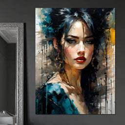 Female Portrait 0059 - Vizahn Burger - NicheCanvas