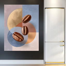 Coffee Geometry Delight - NicheCanvas