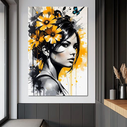 Female Portrait 262 - Johanjjf - NicheCanvas