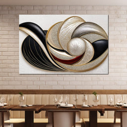 The Jewelled Snail Of Ivory Deco - TooplesArt - NicheCanvas