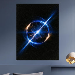 Echoes of a Distant Celestial Collision - NicheCanvas