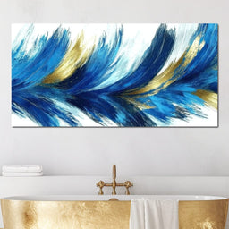 Blue Waves of Tranquility - NicheCanvas