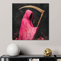 Reaper Enigma in Magenta - NicheCanvas