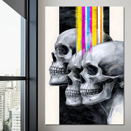 Trilogy of Modern Mortality - NicheCanvas