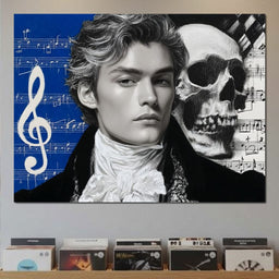 Baroque Composer Facing Mortality - NicheCanvas