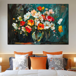 Vibrant Petals & Flowers - NicheCanvas