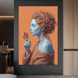 Holding a Quiet Miracle - TooplesArt - NicheCanvas