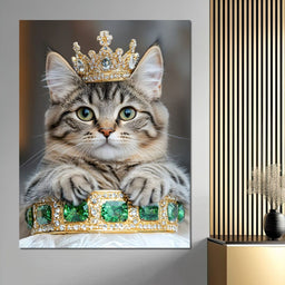 Regal Feline - NicheCanvas