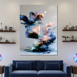 Celestial Torrent Rising - NicheCanvas