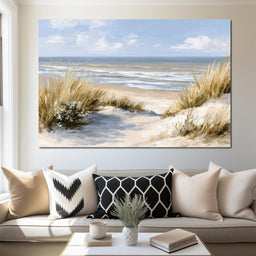 Coastal Dunes Ocean Breeze - NicheCanvas