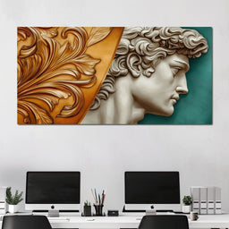 Gilded Renaissance Vision - Wildrose Creations - NicheCanvas