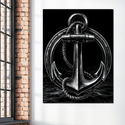 Weight of the Restless Anchor - NicheCanvas