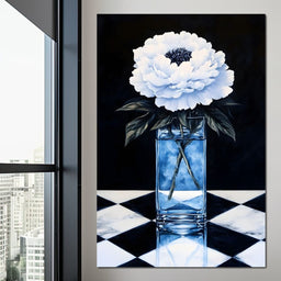 Dream Petals in Glass Enclave - NicheCanvas