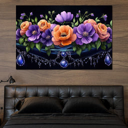 Harmony of Blossom Elegance - NicheCanvas