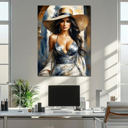 Female Portrait 285 - Johanjjf - NicheCanvas